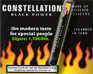 Constellation Cigars "Black Power"
