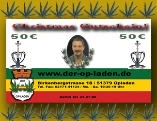 50€ X-Mas Gutschein